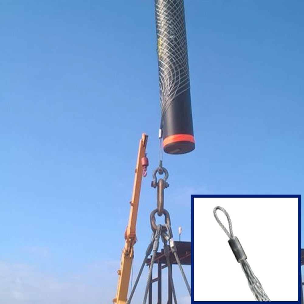 Poignées de traction facilitant le mouvement de l’équipement et des câbles sur le site de construction