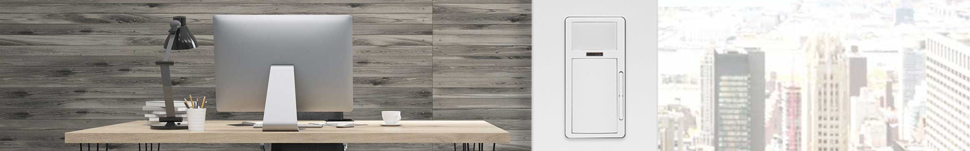 Détecteurs intelligents dans un petit bureau