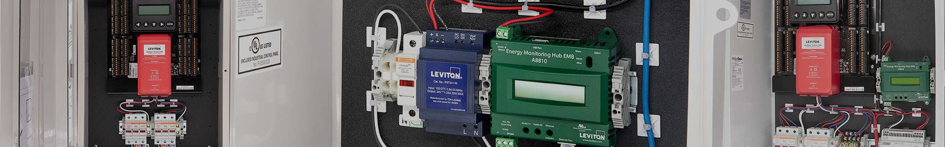 Panneaux de compteurs divisionnaires UL508A 