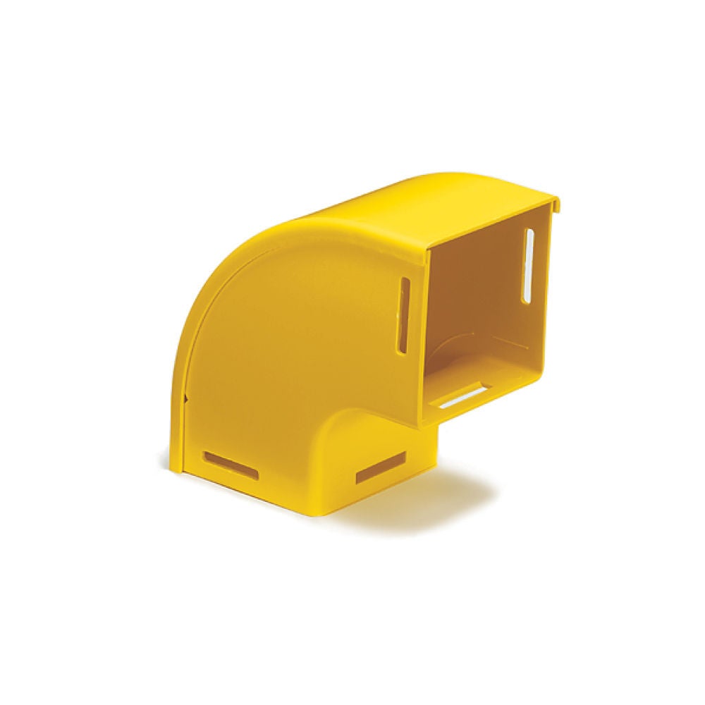 Coudes verticaux de canalisation de fibre