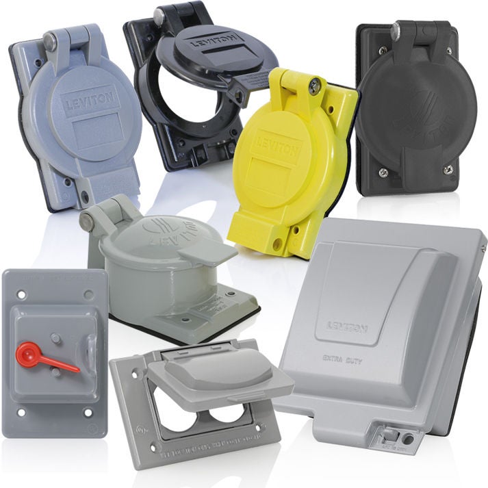 Collection de couvercles intempérisés