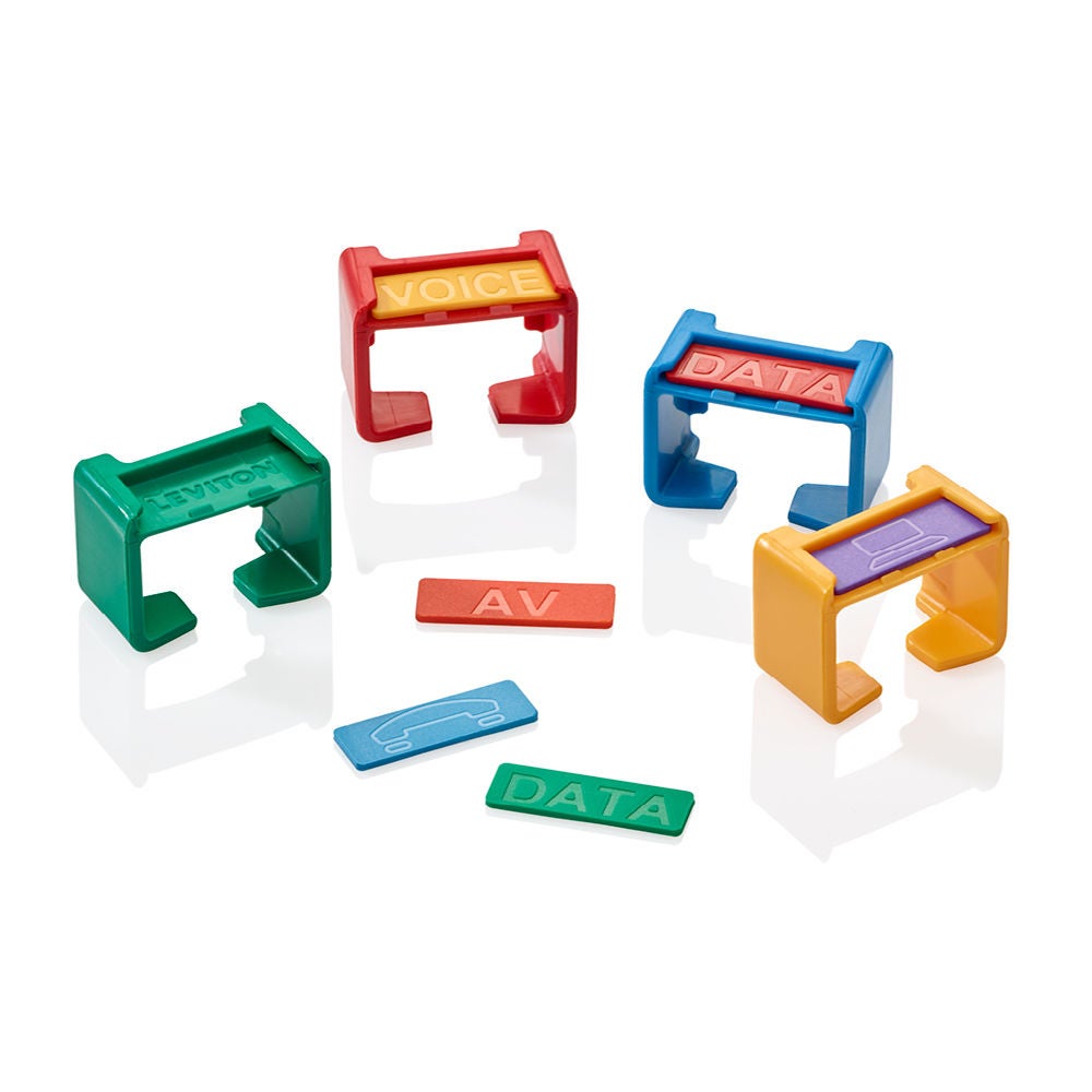 Attaches de couleur pour cordons de brassage&nbsp;