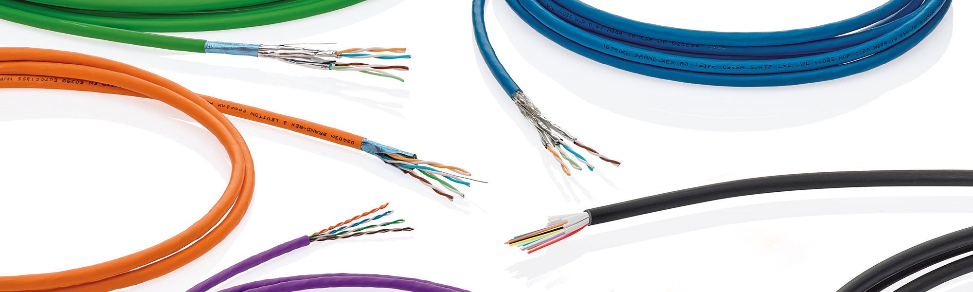 Bannière de câble homologué CPR