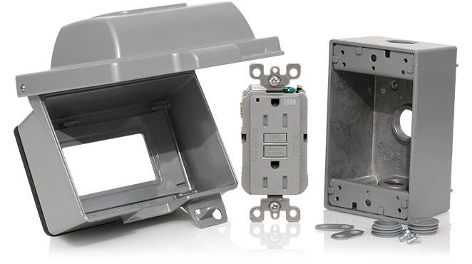 Couvercle, boîte et priseIUM1H-KBG 